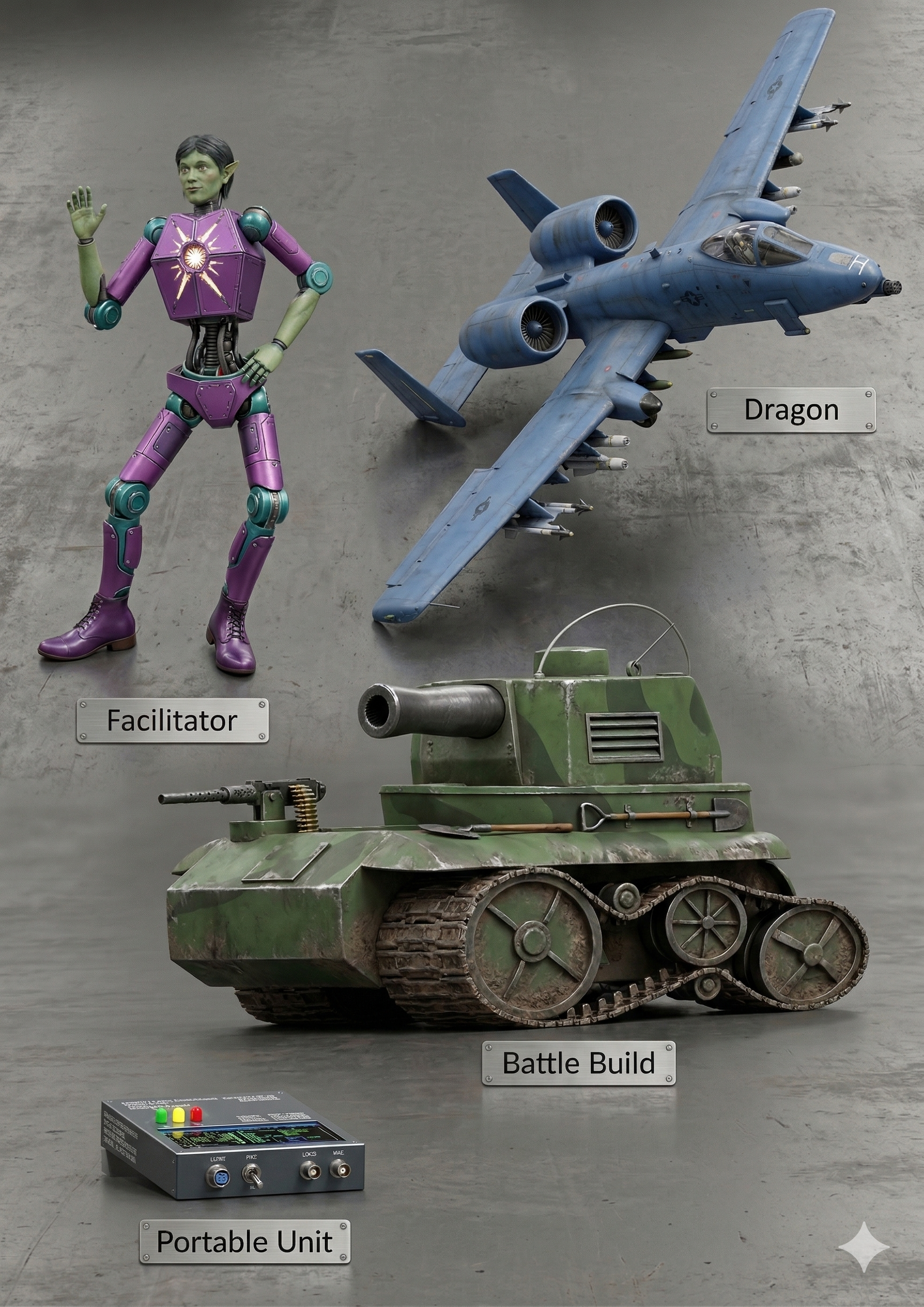 Sample character art from the BWOTN setting